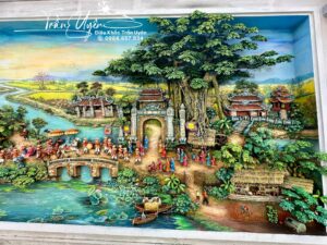 tranh phù điêu vinh quy bái tổ