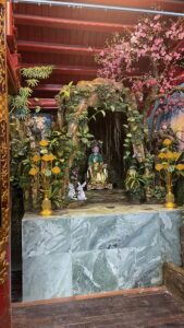 đắp động sơn trang nổi bằng xi măng