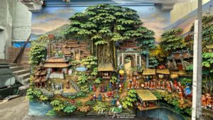 tranh đắp nổi đẹp